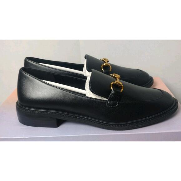 Women's Lisa Vicky Nordstrom Zany-V Loafers Black Sheep Nappa - Picture 3 of 12